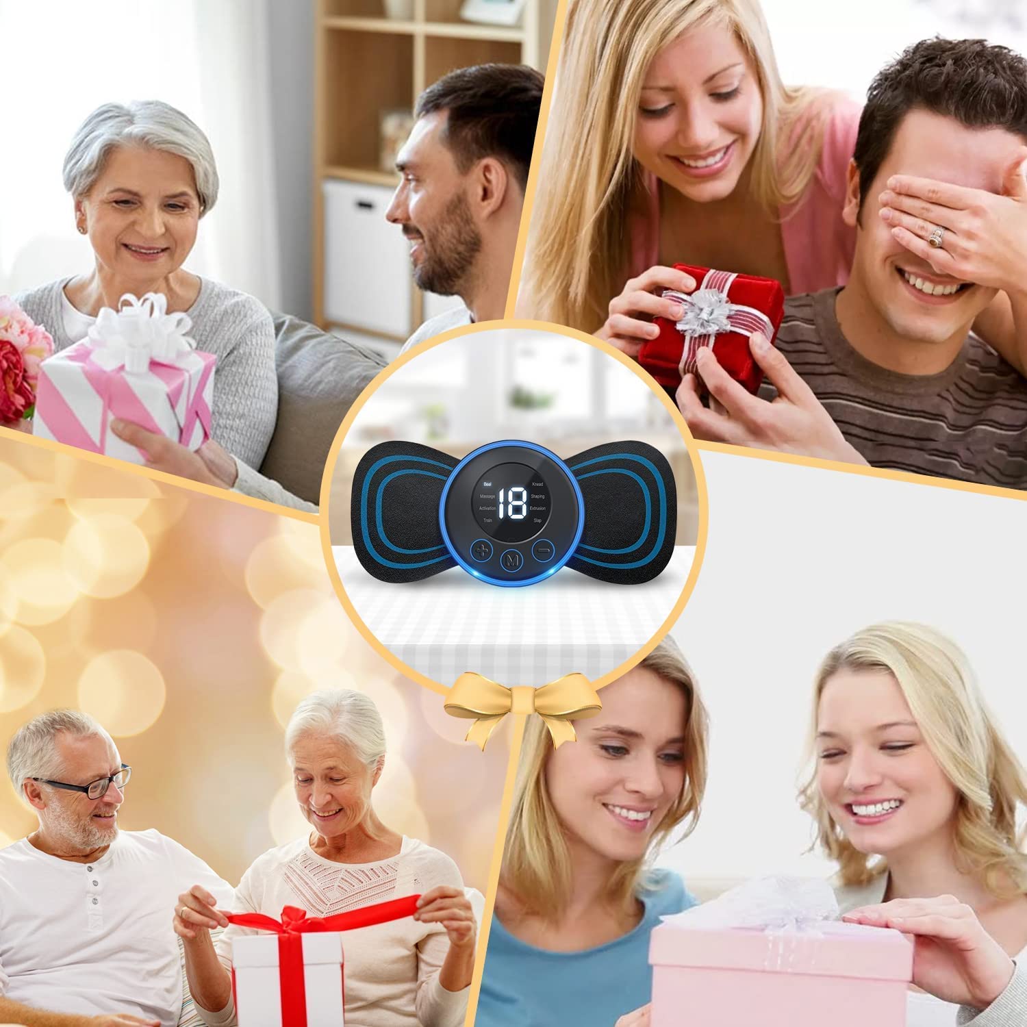 Body Massager,Wireless Portable Neck Massager with 8 Modes and 19 Strength Levels Rechargeable Pain Relief EMS Massage Machine for Shoulder,Arms,Legs,Back Pain for Men and Women Body Massager,Wireless Portable Neck Massager with 8 Modes and 19 Strength Levels Rechargeable Pain Relief EMS Massage Machine for Shoulder,Arms,Legs,Back Pain for Men and Women